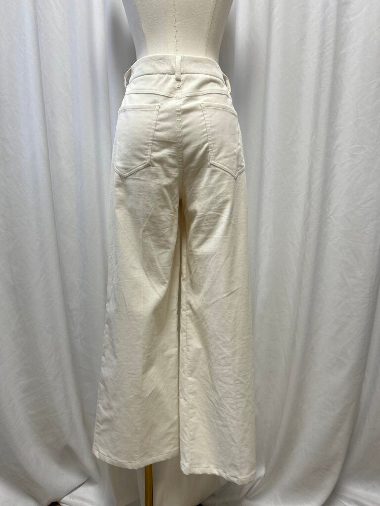 Lorena Antoniazzi Ivory Corduroy Jeans