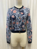 Louis Vuitton 2025 Blue Floral Cardigan