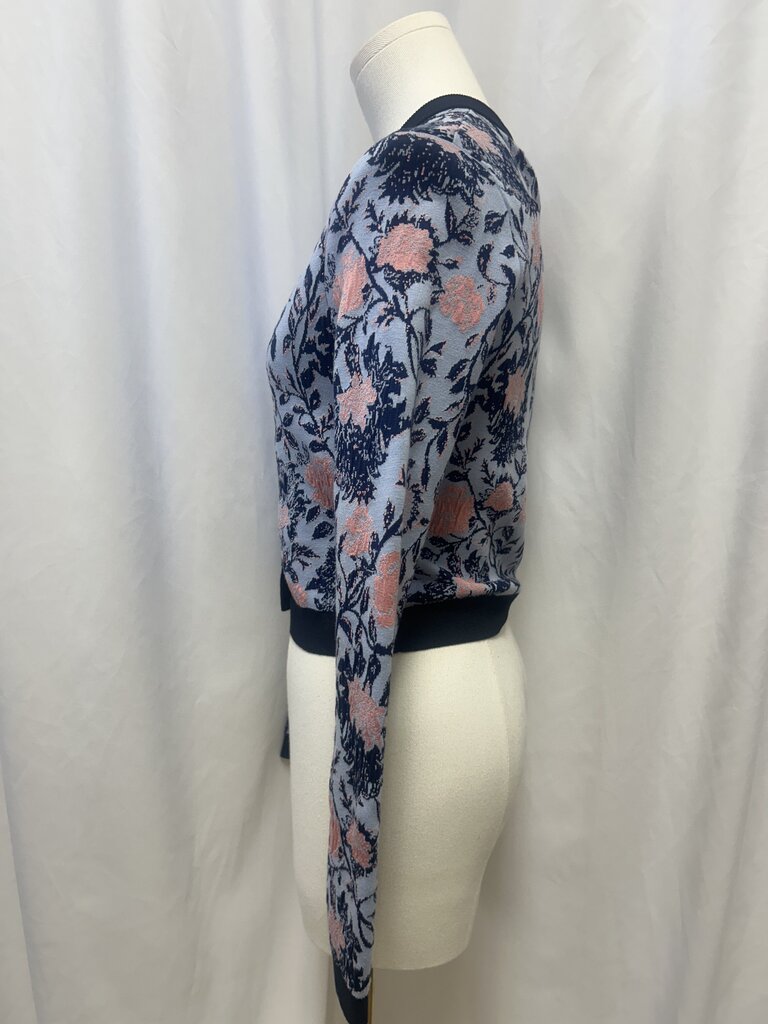 Louis Vuitton 2025 Blue Floral Cardigan