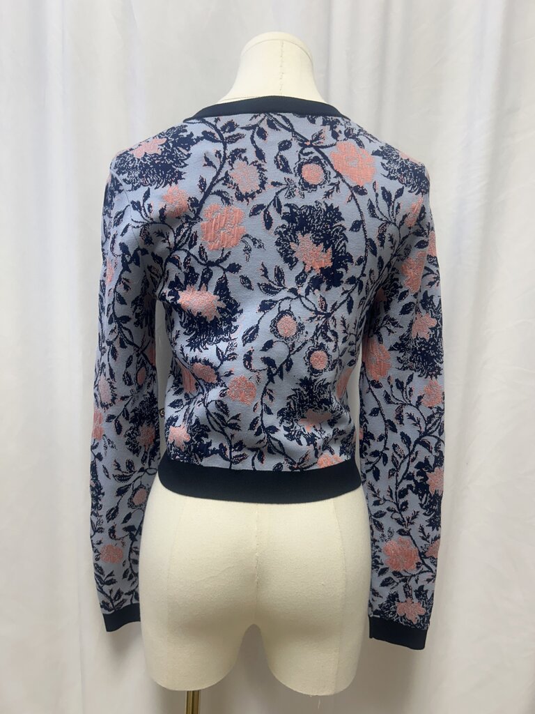 Louis Vuitton 2025 Blue Floral Cardigan