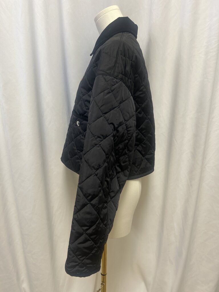 Prada 2025 Re-Nylon Cropped Jacket ($3,550 in stores) w/garment bag