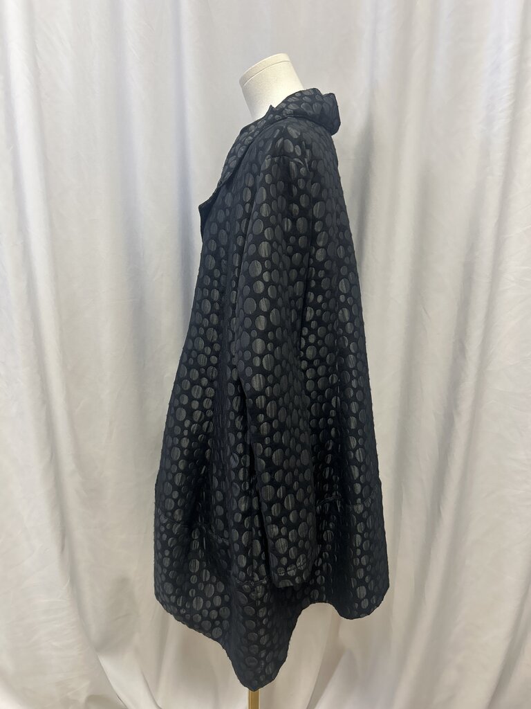 Dress To Kill Textured Polka Dot Jacket