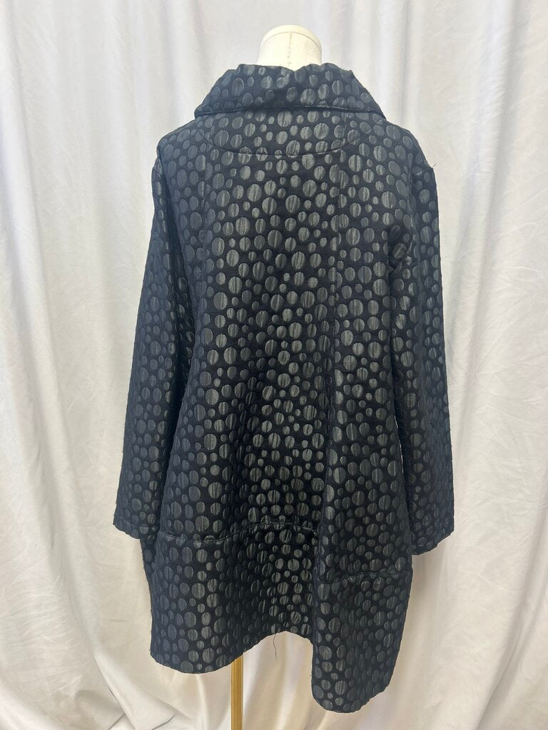 Dress To Kill Textured Polka Dot Jacket