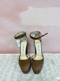 Jimmy Choo Braided Suede Pump
