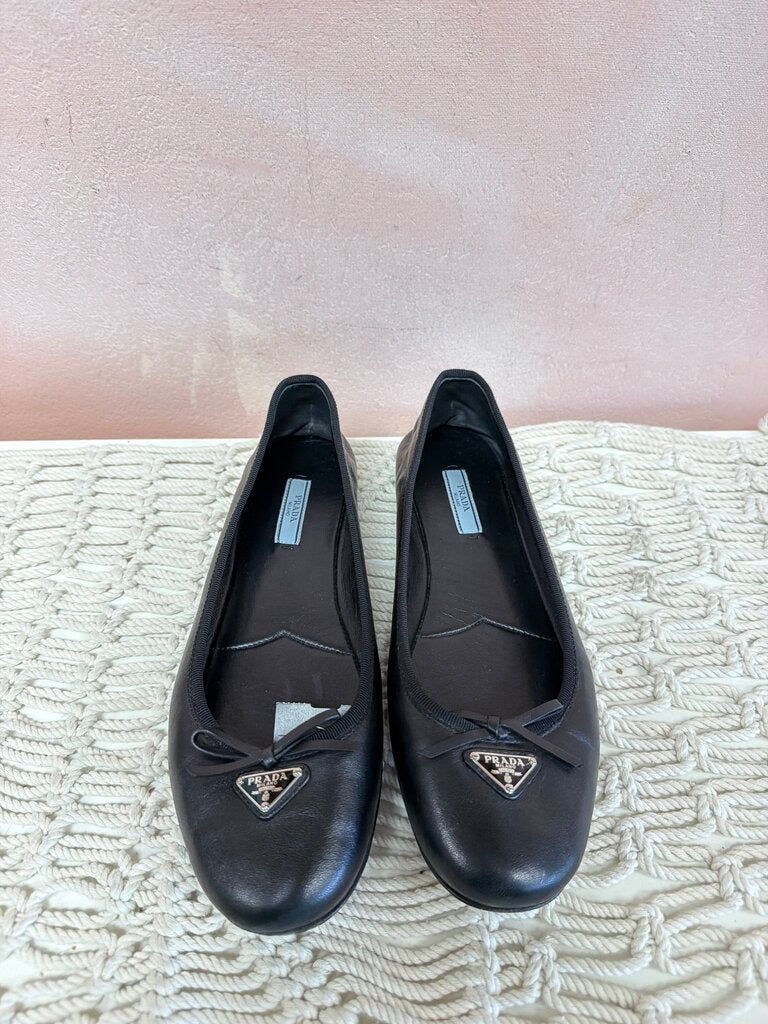 Prada Black Ballet Flat