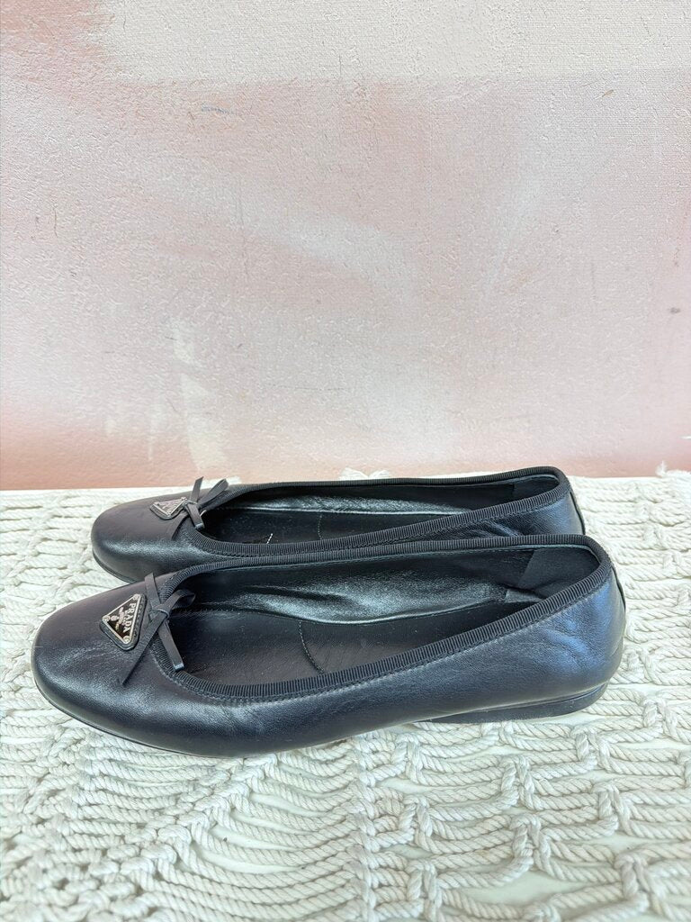 Prada Black Ballet Flat