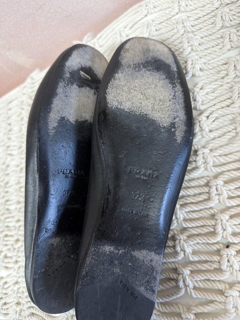 Prada Black Ballet Flat