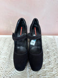 Prada Suede Wedge w/ Box and Dustbag