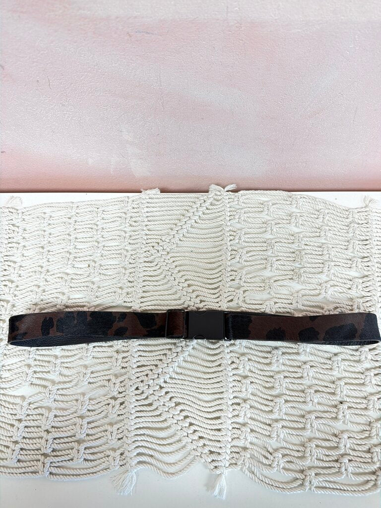 Donna Karan Ponyhair Belt