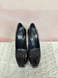 Gucci Square Toe Patent Pump