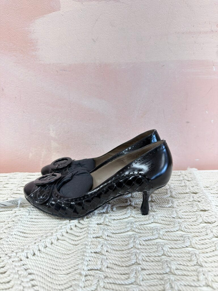 Bottega Vintage Woven Heel w/ Buckle