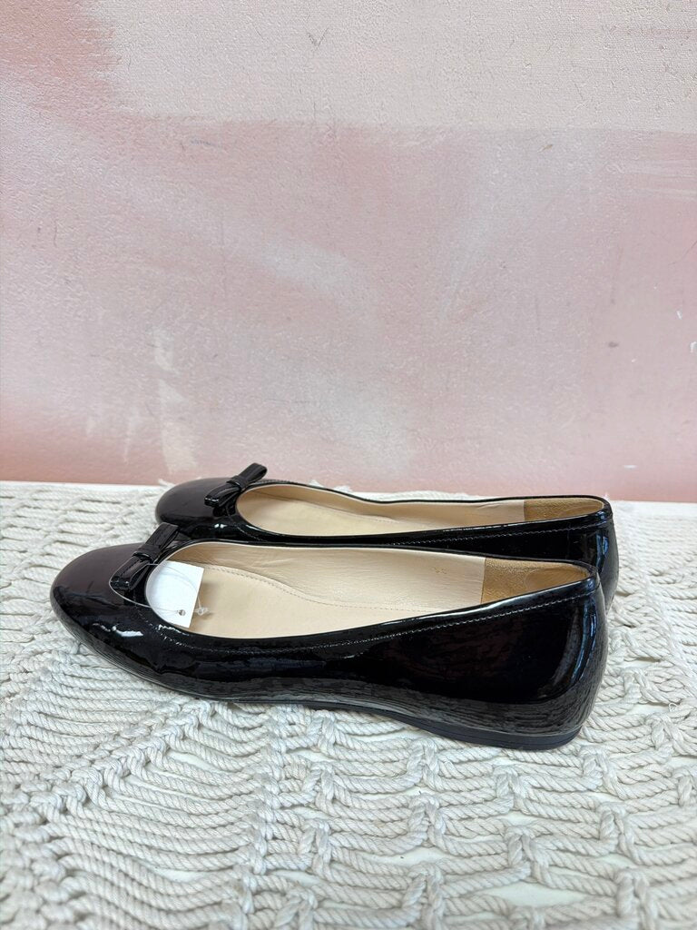 Prada Patent Bow Ballet Flat