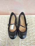 Dior Quilted Pearl Accent Leather Ballet Flat w/ Dustbag