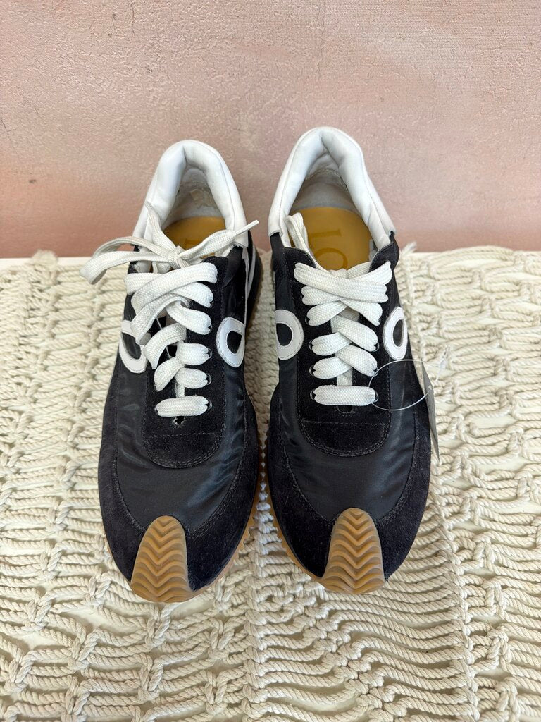 Loewe Suede Printed Athletic Sneaker