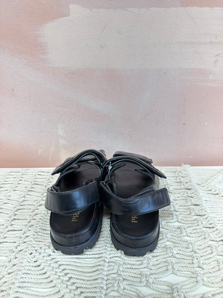 Prada Quilted Leather Slide
