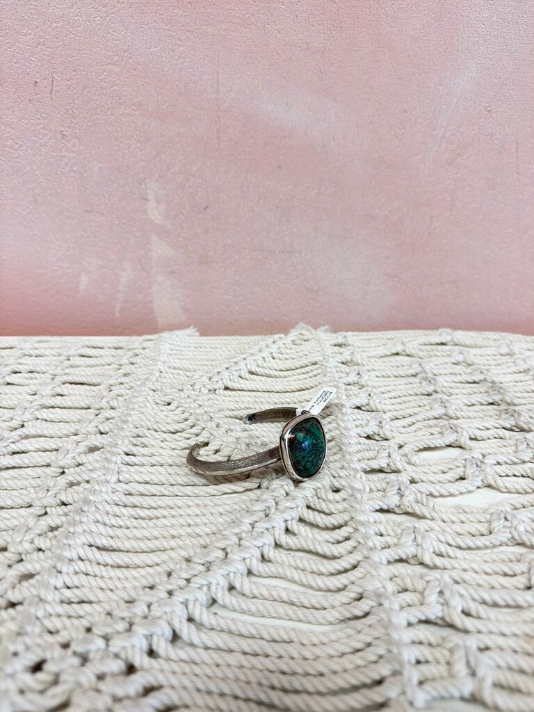 Anthony Bowman Sterling Silver and Native American Turquoise (Approx. Retail $850)