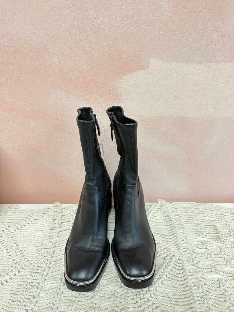 Alexander Wang Leather Chelsea Boot w/ Dustbag