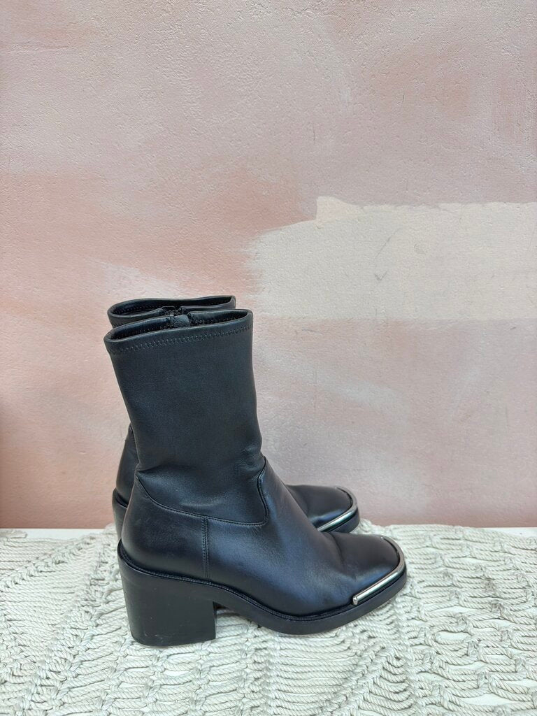 Alexander Wang Leather Chelsea Boot w/ Dustbag