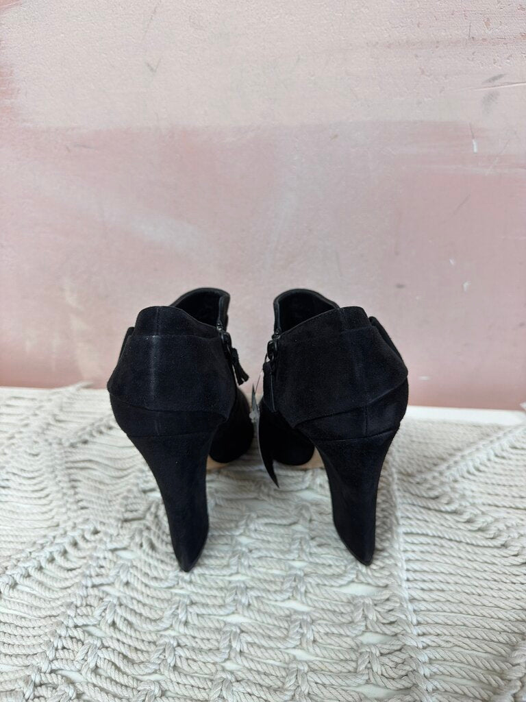 Casadei Black Suede Bootie