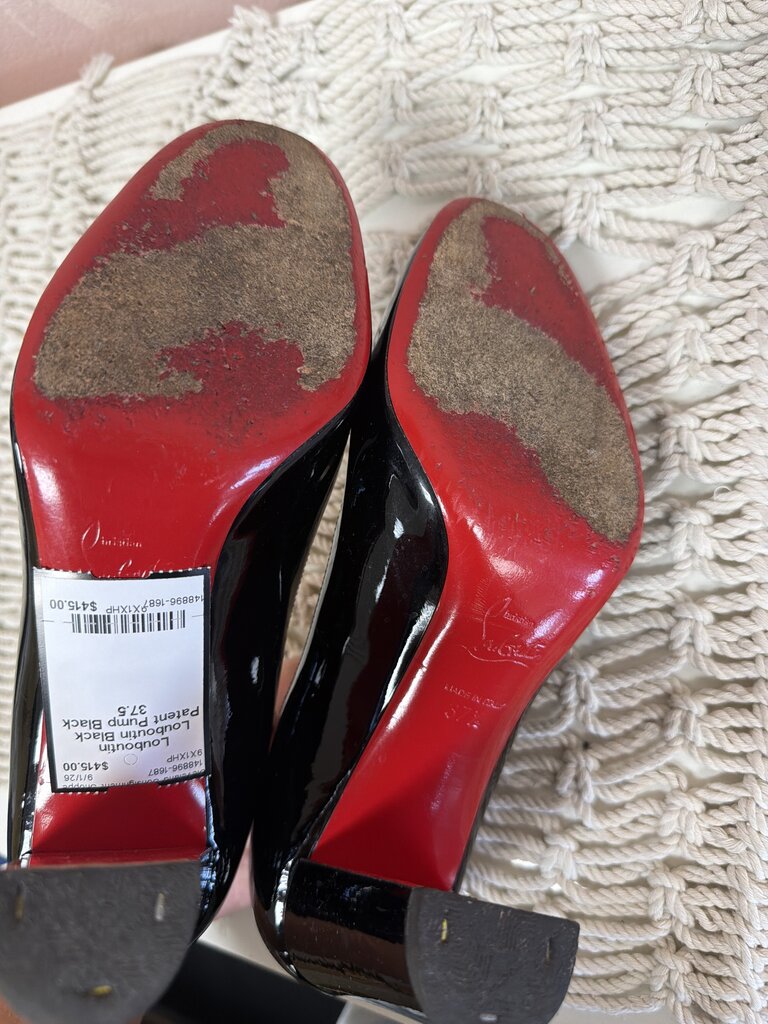 Louboutin Black Patent Pump