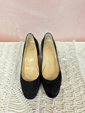 Louboutin Black Suede Pump