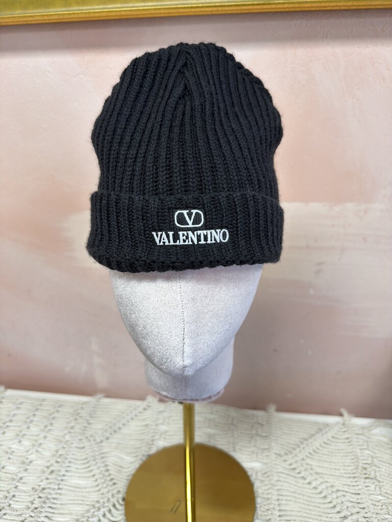 Valentino Black Knit Beanine