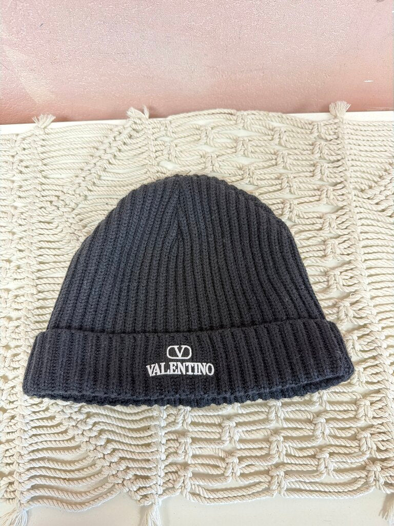 Valentino Black Knit Beanine