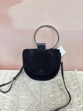 Theory Velvet Bangle Clutch w/ Detachable Crossbody Strap