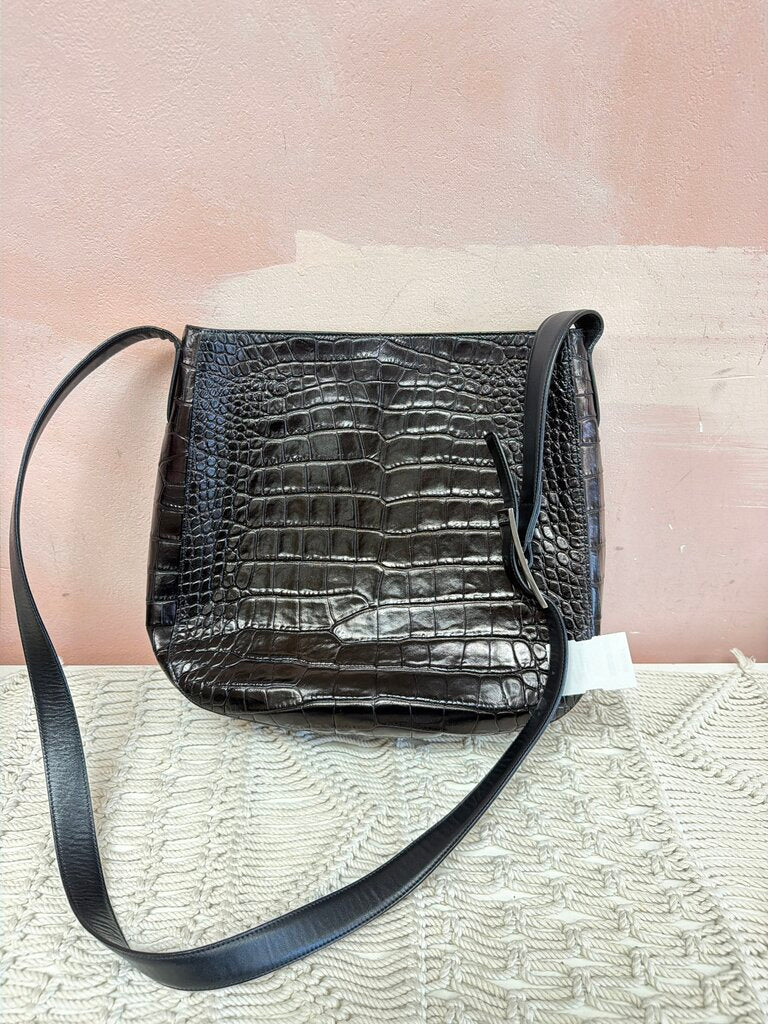 Vince Embossed Shoulder Bag
