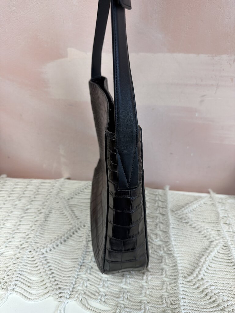 Vince Embossed Shoulder Bag