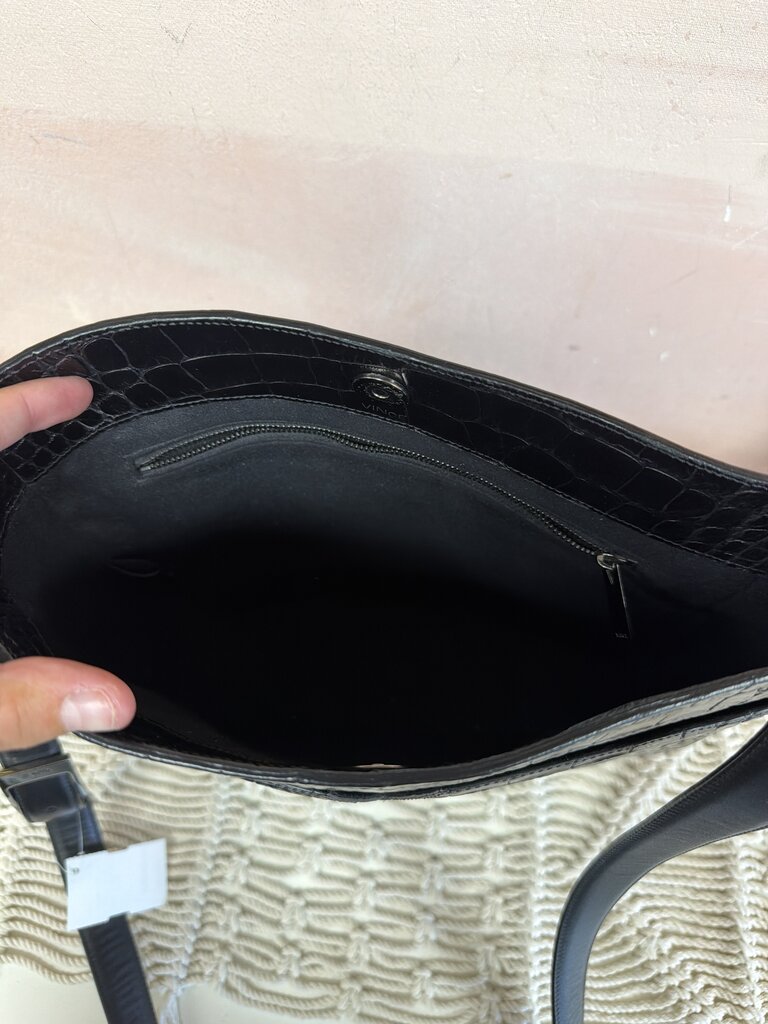 Vince Embossed Shoulder Bag