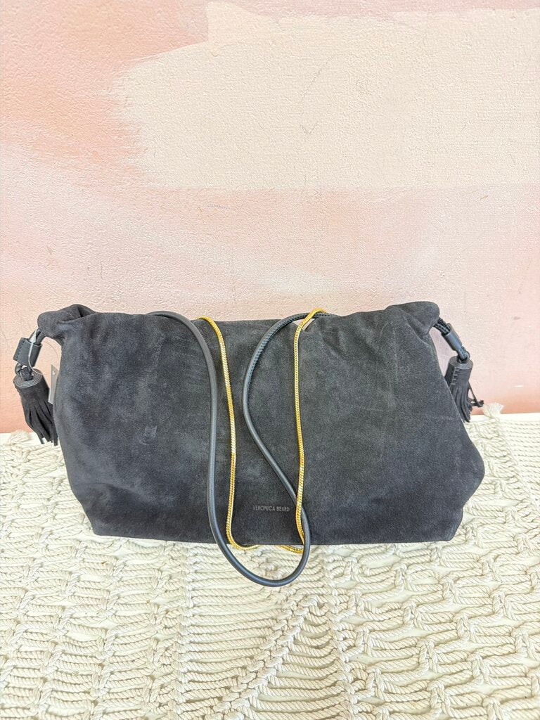 Veronica Beard Suede Shoulder Bag