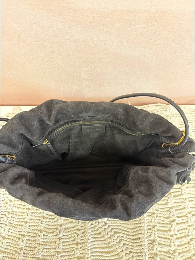 Veronica Beard Suede Shoulder Bag