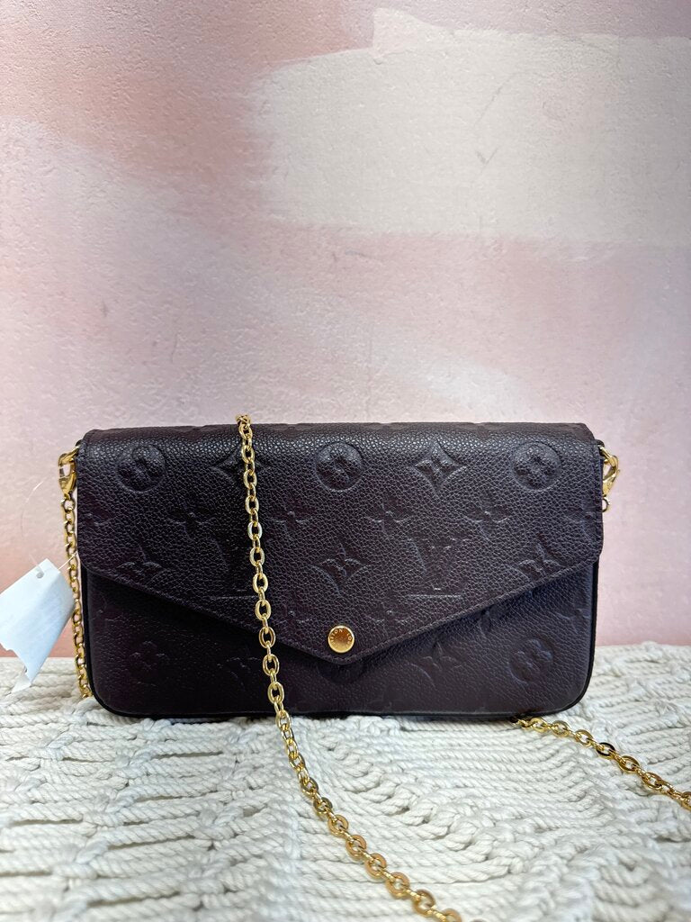 Louis Vuitton Empriente Monogram Felicie w/ Inserts, Box, and Dustbag