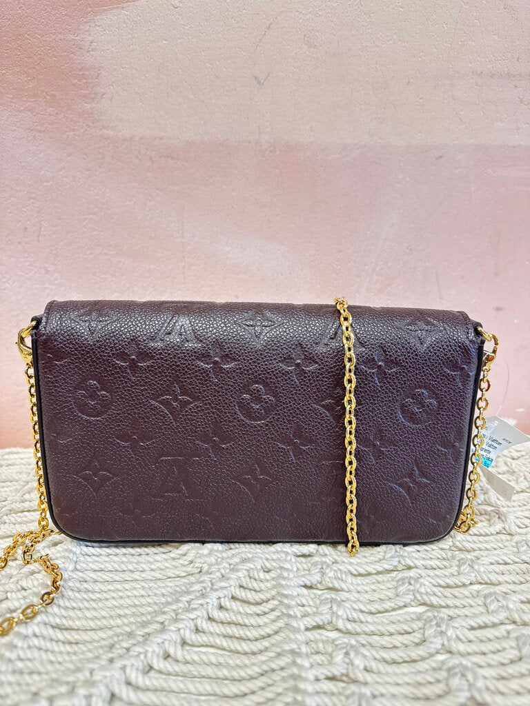 Louis Vuitton Empriente Monogram Felicie w/ Inserts, Box, and Dustbag