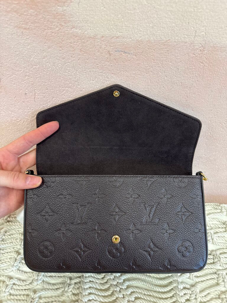 Louis Vuitton Empriente Monogram Felicie w/ Inserts, Box, and Dustbag