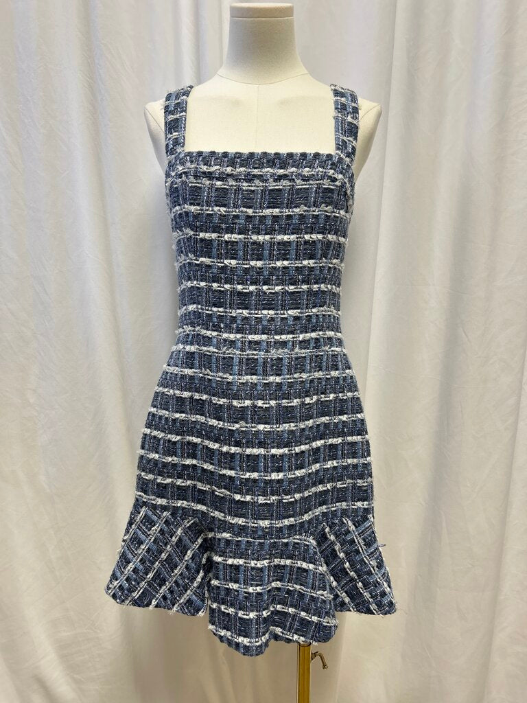Alice + Olivia Tweed Sleeveless Dress NWT