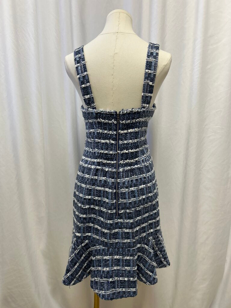 Alice + Olivia Tweed Sleeveless Dress NWT