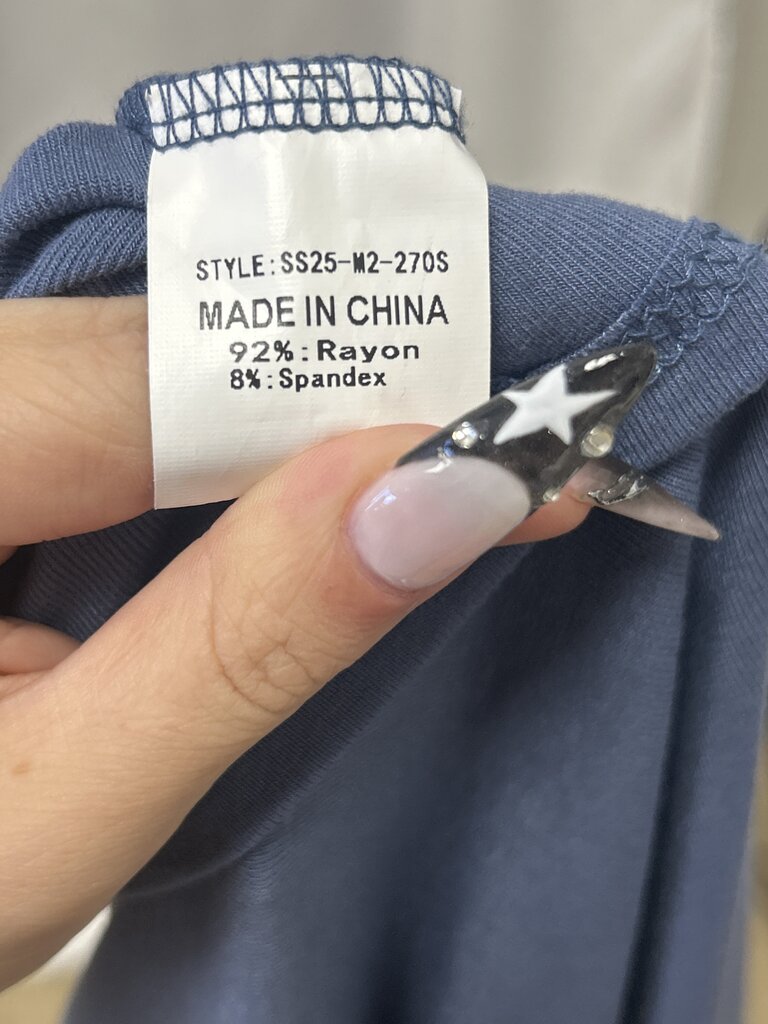 IN:05 Blue Long Sleeve T-shirt