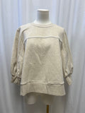 Ugg Embroidery Stitch Detail Crew Neck NWT