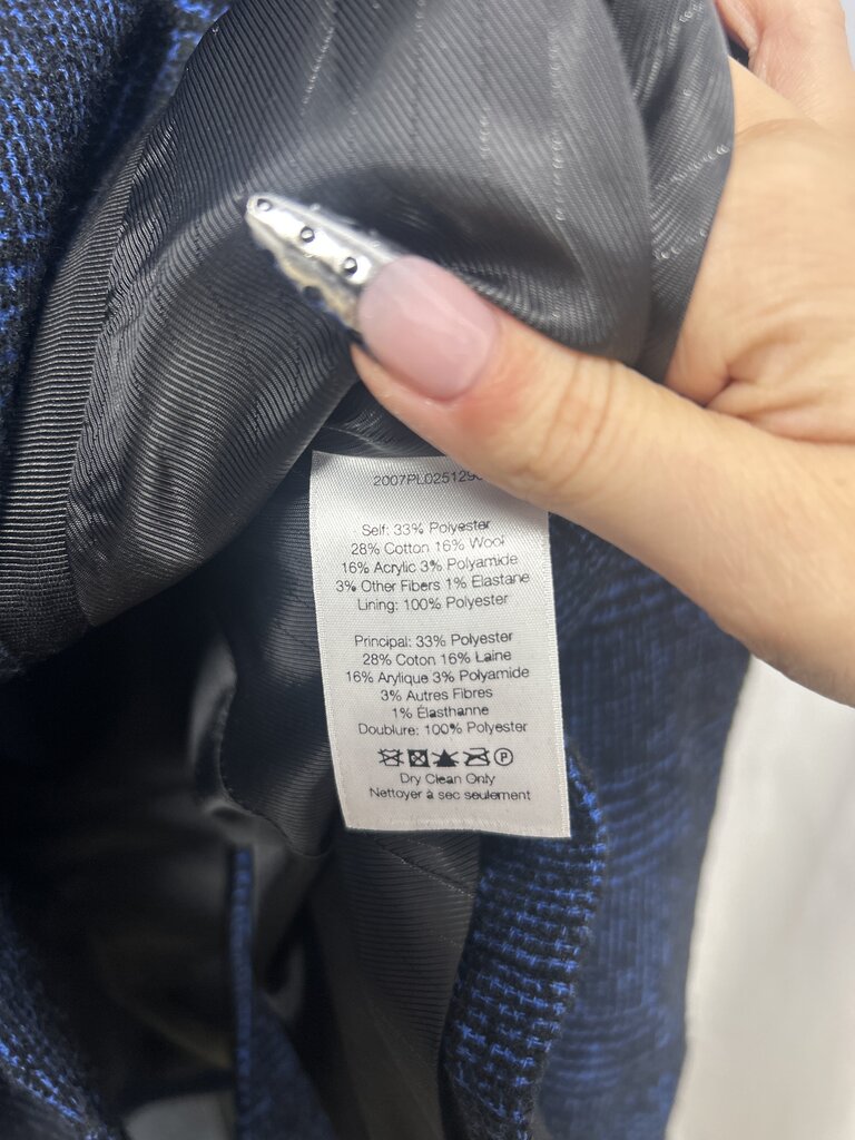 Veronica Beard Blue Tweed Blazer