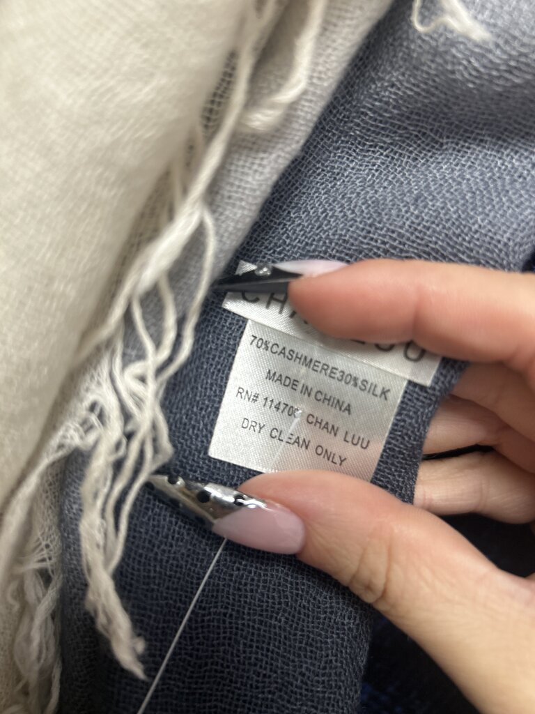 Chan Luu Cashmere and Silk Scarf