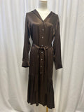 Rails Moss Button Long Dress w/Belt