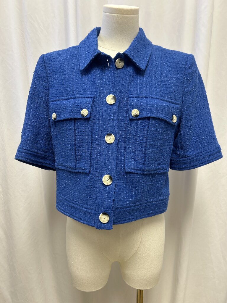 Veronica Beard Tweed Cropped Jacket