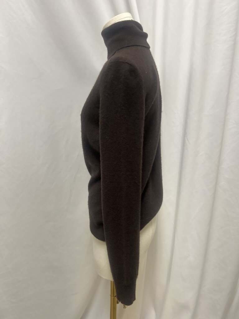 Ralph Lauren Purple Label Brown Cashmere Turtleneck