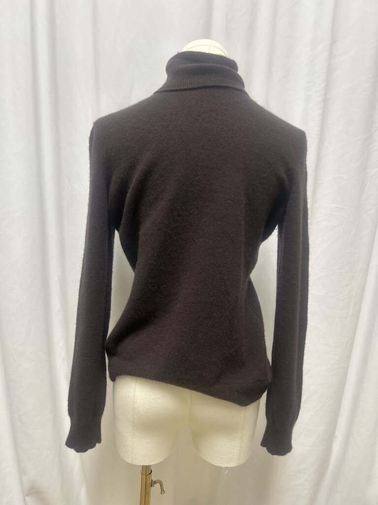 Ralph Lauren Purple Label Brown Cashmere Turtleneck