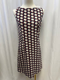 Circolo Geometric Print Tank Dress NWT