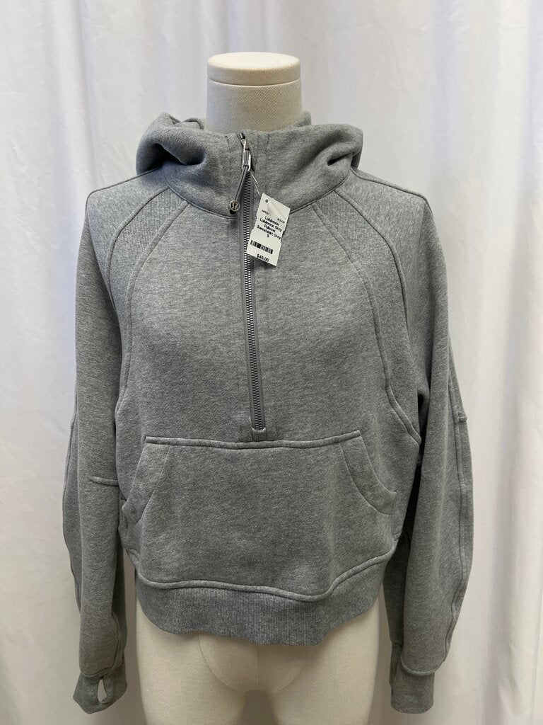 Lululemon Grey Pullover Sweatshirt