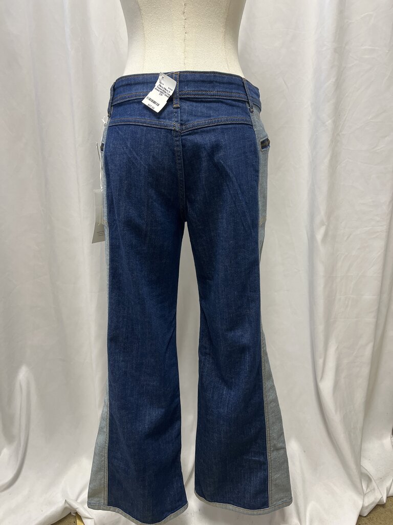 Pilcro 2-Toned Wide Leg Jeans NWT