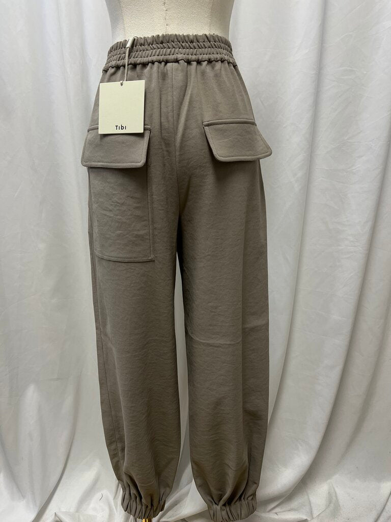 Tibi Tan Jogger Style Pant NWT